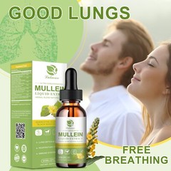 Mullein Drops for Lung-Mullein Leaf Extract Drop For Lung Cleanse Respiratory
