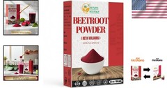 Natural Beetroot Powder – Boost Energy & Stamina – , 5.3 oz Resealable Pack