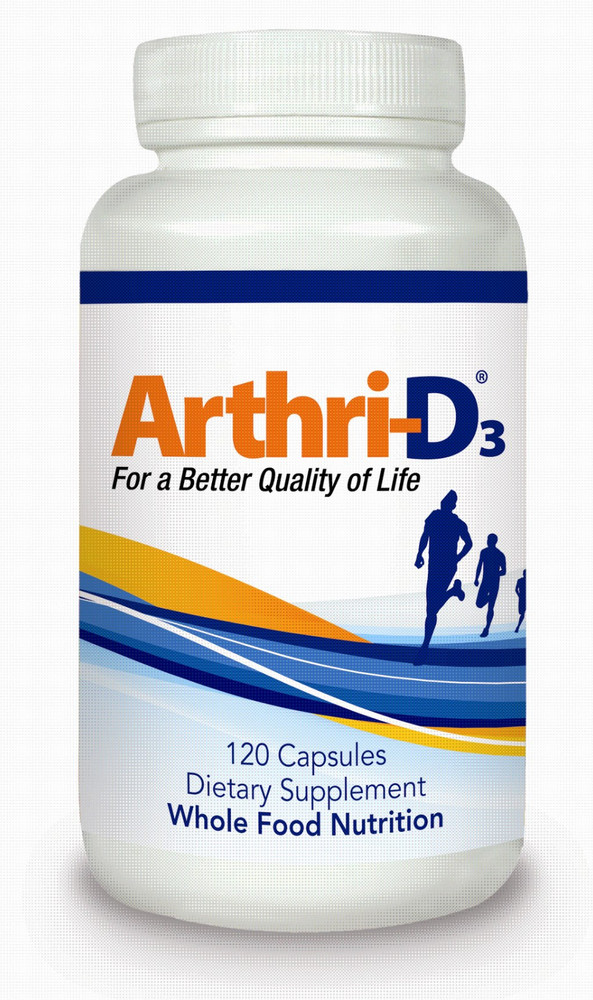 1 AUTHENTIC Arthri-D3 Joint Inflammation Supplement 120 Capsules Exp 08/2027!
