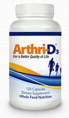 1 AUTHENTIC Arthri-D3 Joint Inflammation Supplement 120 Capsules Exp 08/2027!
