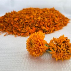 Premium Ceylon Dried Marigold Petals (Calendula) | 100% Organic Pure Herbal Tea