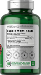 Reishi Mushroom Capsules 5000mg | 200 Count | Non-GMO, Gluten Free | by Horbaach
