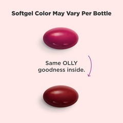 OLLY Ultra Women’s Multi Softgels, Overall Health 60 Count (Pack of 1), Red