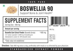 Boswellia Serrata Extract Powder 90% Super Strength 20:1 Joint Health Support