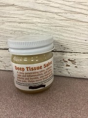 Amish Homemade Deep Tissue Salve / Ointment / 1 Oz & 4 Oz Jar Size