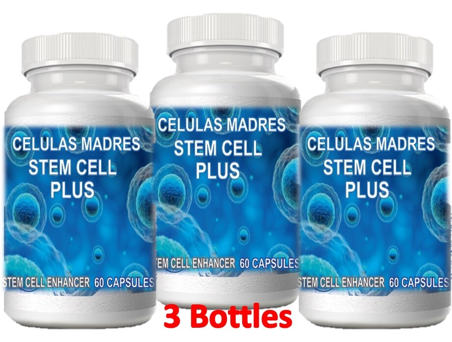 3 Stem Cell GLUTEN FREE STEM Bioxcell Madre Cell Plus celulas madres