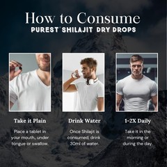 Pure Himalayan Shilajit | 100% 60 Count (Pack of 1), Altai Drops 60ct