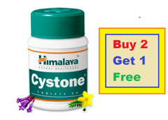 CYSTONE BY HIMALAYA 1 BOX 60 TABLETS 2026 EXPIRY BUY 2 GET 1 FREE