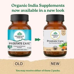 Organic India Prostate Care 60 Veg Capsules Ayurvedic Herbal Men Health 3 Pack