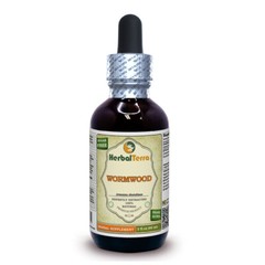 Wormwood Tincture, Organic Dried Herb Liquid Extract