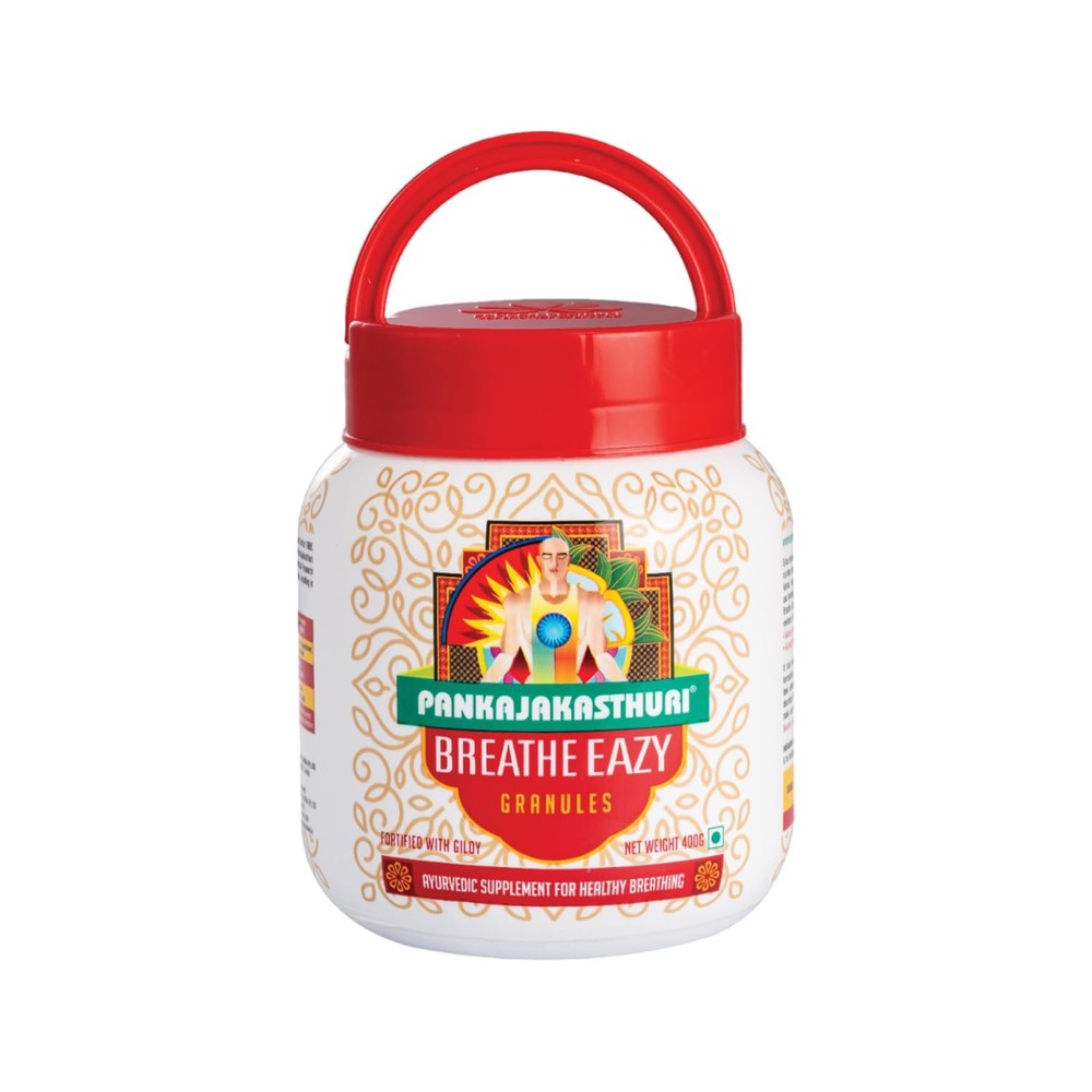 Pankajakasthuri Breathe Eazy Granules 400gm | For Cough & Cold