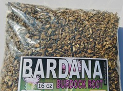 Burdock Root C/S Natural Organic 16oz (Arctium Lappa) Bardana/raiz de bardana te