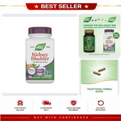 Nature’s Way Kidney Bladder Herbal Supplement 100 Capsules Vegan