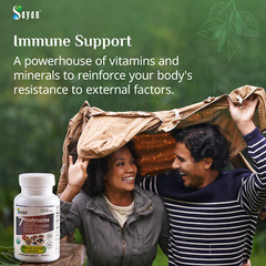 7 Mushrooms Extract Supplement Energy Boost Complex Lion’s Mane Reishi 90 Caps