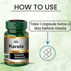 Cipzer Bitter Melon 30Capsule |Natural Blood Sugar Support |Powerful Antioxidant