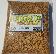 Fenogreco Semilla Entero Alholva Organic Fenugreek Seed Whole trigonella foenum