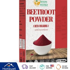 Natural Beetroot Powder – Boost Energy & Stamina – , 5.3 oz Resealable Pack