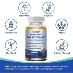 Parasite Blast Detox Body Cleanse Complex Anti- PARASITE Support