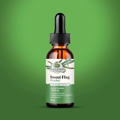 Amazing Botanicals Sweet Flag 10X Extract Tincture 15000mg Natural Herbal Supprt