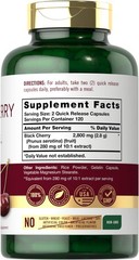 Carlyle Black Cherry Extract Concentrate, 240 Capsules, Dietary Supplement