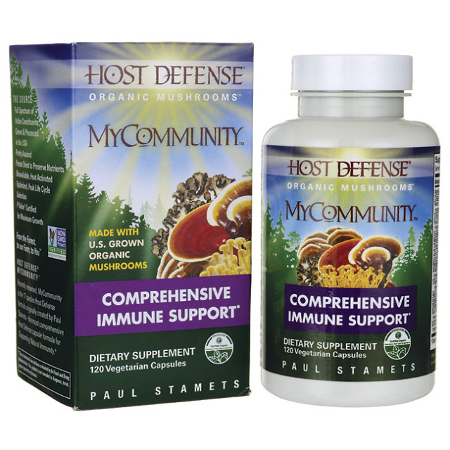 Host Defense Fungi Perfecti Host Defense MyCommunity – 120 Capsules
