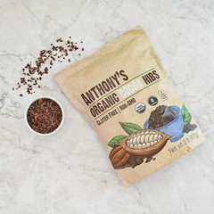 Organic Criollo Cacao Nibs 2lb Bulk Gluten Free Non GMO Cacao Snacks