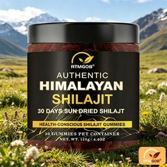 SHILAJIT| Himalayan Cellular Energy & Hormonal Balance | 30 Gummies
