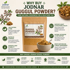 Jodnar Guggul Whole – Pure Natural Resin 100% Natural Guggulu Gum