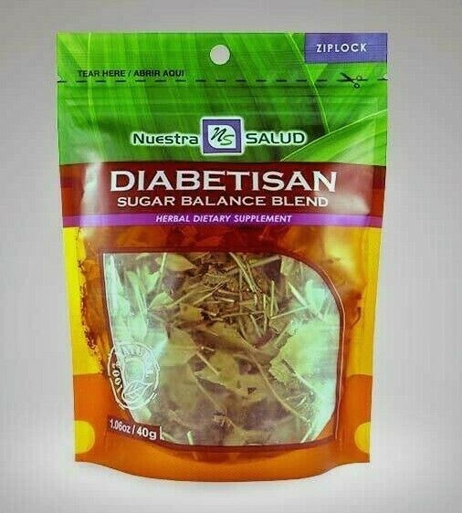 New Diabetisan/ Sugar Balance Blend 100% Natural Tea- Nuestra Salud 1.06 oz/40g.