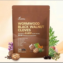 Vivonu NEW Wormwood Black Walnut Cloves 240 Softgels