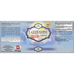 Colostrum GI Tract Dietary Supplement & L-Glutamine Muscle Support 60 Tablets