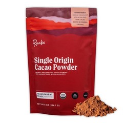 Organic Unsweetened Cacao Powder with Rich Dark Chocolate Flavor NEW