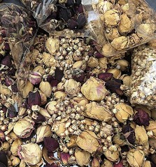 3 OZ, 85 GRAMS, DRIED ROSE PETALS CRAFT, POTPOURRI, SOAP, CANDLE, RED, PINK, YEL