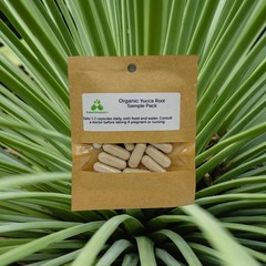 Organic Yucca Root (yucca schidigera) 500mg or 650mg vegetarian pullulan