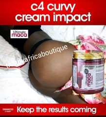 Ultimate Maca natural sexy curves C4 CREAM X1 💯 AUTHENTIC 250ml x1 jar