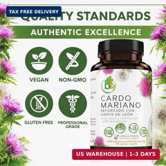 Cardo Mariano reforzado con diente Leon (Milk Thistle Reinforced w/Dandelion) 90