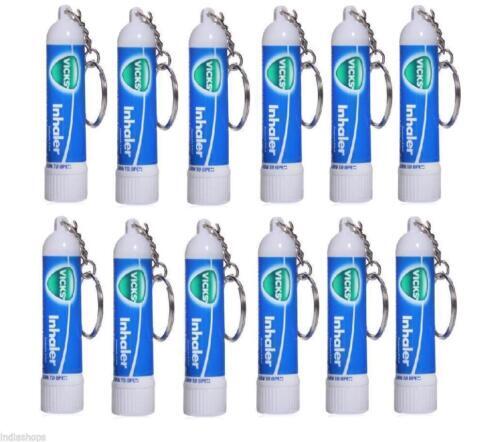 12x Vicks Inhaler for Nasal Congestion Cold Allergy Blocked Nose Fast Relief
