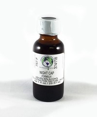 Night Cap Formula Herbal Tincture 1 fl oz – Soothing Sleep Blend with Valerian