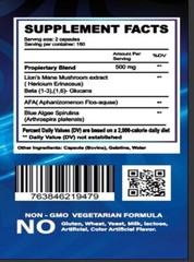 NEW STEM CELL ENHANCER CELULAS MADRES Adaptogenic plus 180 caps