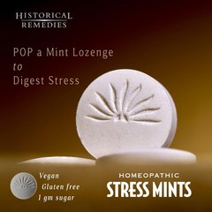 Historical Remedies Stress Mints (1 Pack) | Homeopathic 30 Count (Pack of 1)