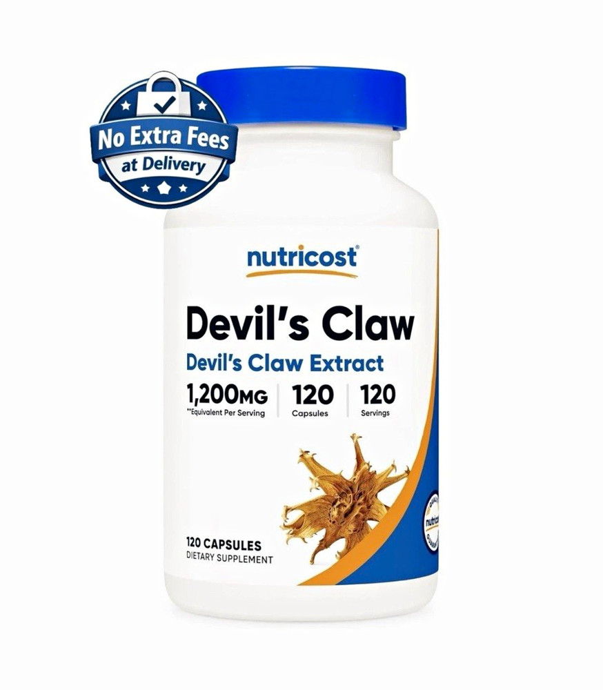 La Garra del Diablo (Devil’s Claw) 🌿 Nutricost Devil’s Claw .