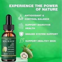 Soursop Bitters Liquid Drops 10 in 1 Digestive Supplement Liquid