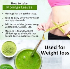 Moringa Oleifera Leaf Powder 100g | Pure Superfood | No Additives