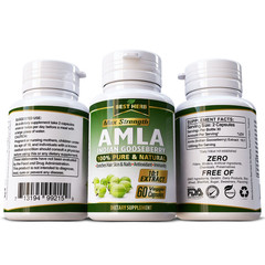 Pure Amla Superfruit Extract 1000mg – 180 Capsules Exp 1/2028 – Hair Skin Nails