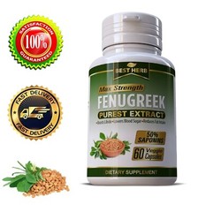 Fenugreek Seed Purest Extract Sexual Health Pills Testosterone Libido Capsules
