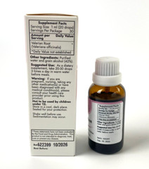 Valerian Root Tincture 1 oz Liquid Extract Stress Sleep Aid (Настойка Валерианы)