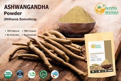 Herbs Botanica Natural Ashwagandha Powder Organic 150 grm