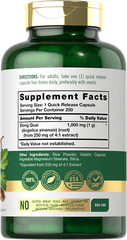 Dong Quai Capsules 1000mg | 250 ct | Non-GMO, Gluten Free Supplement | Carlyle