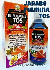 Syrup Naturamex Fulmina Tos Jarabe with Mullein Lemon Echinacea and Bee Honey