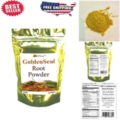 100% Pure Goldenseal Root Powder – 4.2 oz / 240 Servings for Natural Wellness